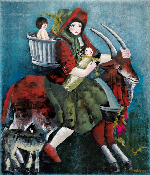 Woman Riding Goat – 2011 [13]