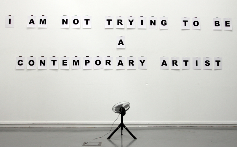 Boris Lafargue | I am not trying to be a contemporary artist – 2011 [1]